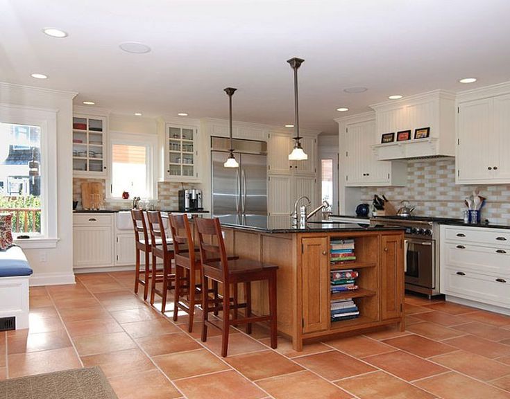 terracotta tiles kitchen